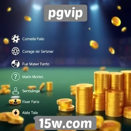 exploração das opções de pagamento no pgvip
